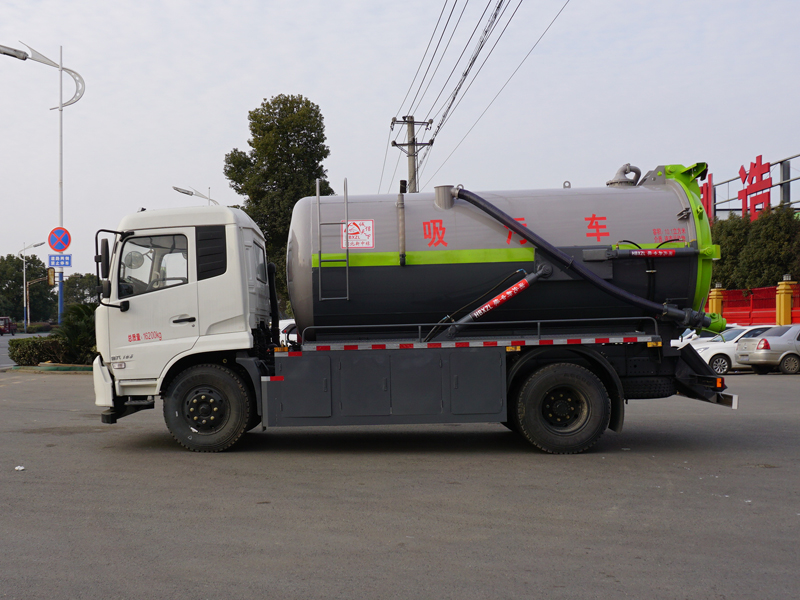 中潔牌XZL5166GXW6型吸污車(chē)